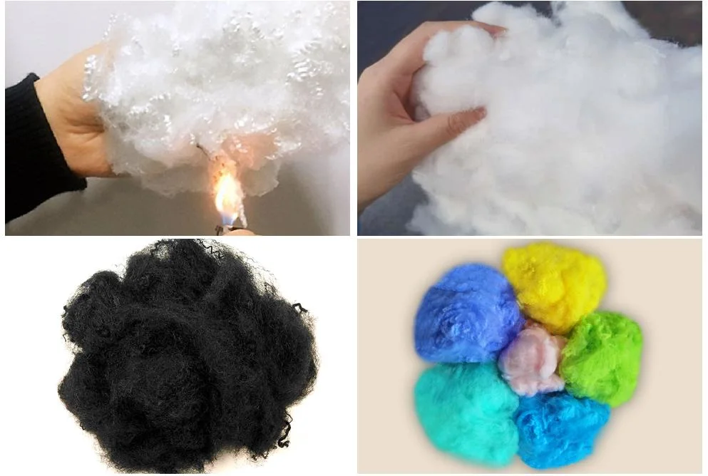 Hot Sale 4D*38mm Colored Phobic PE/Pet Es Bico Fiber for Non-Woven