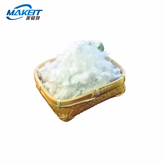 PSF 1,5D-25D recycelte/weiße/schwarze Haustier-Polyester-Stapelfaser
