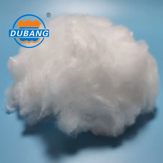 Weiße biologisch abbaubare Grundfaser aus Bico PE/Pet Es für Babywindeln